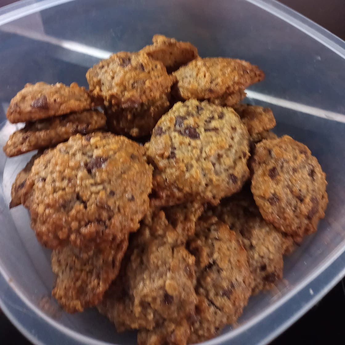 Banana Bread Breakfast Cookies