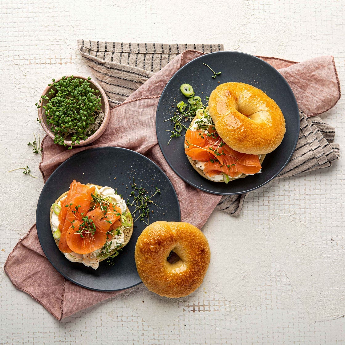 Lachs-Bagel „Lox’n’Cream“
