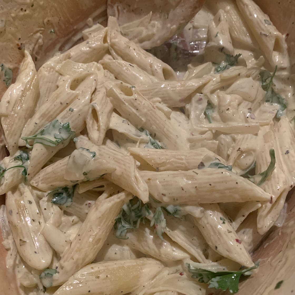 White Wine Garlic Butter Bucatini