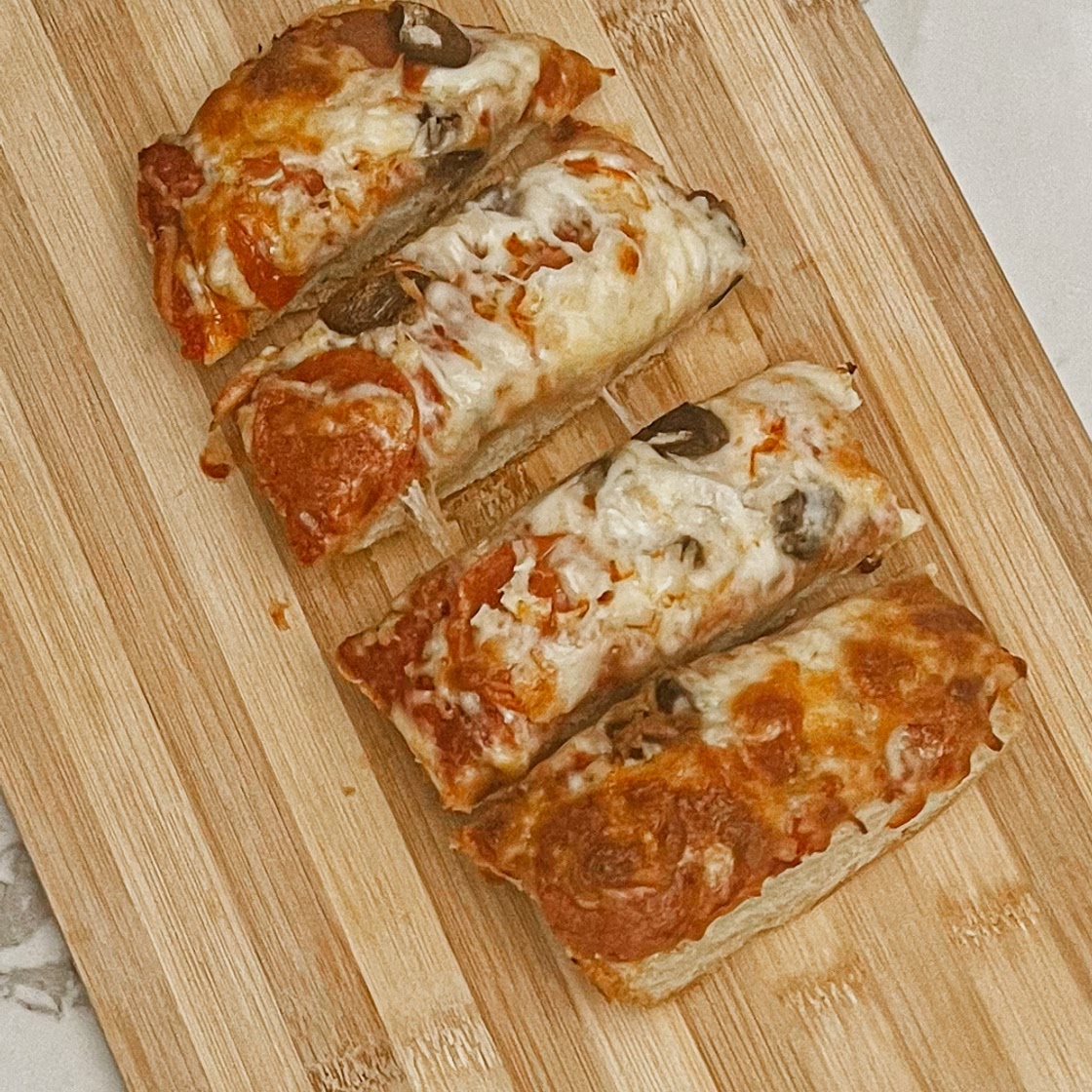Homemade French Bread Pizza -