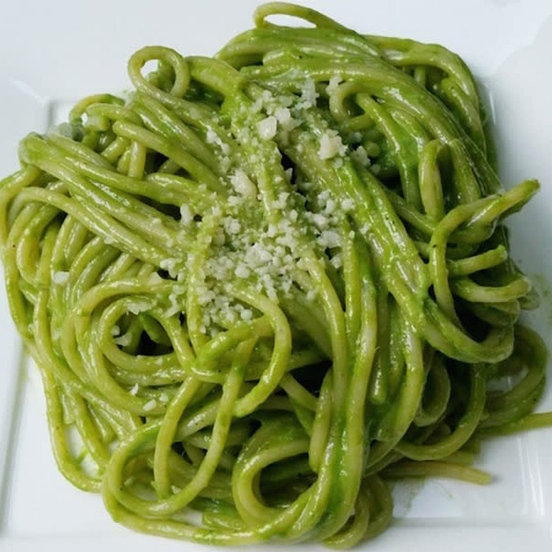 Tallarines Verdes(Peruvian Green Spaghetti)