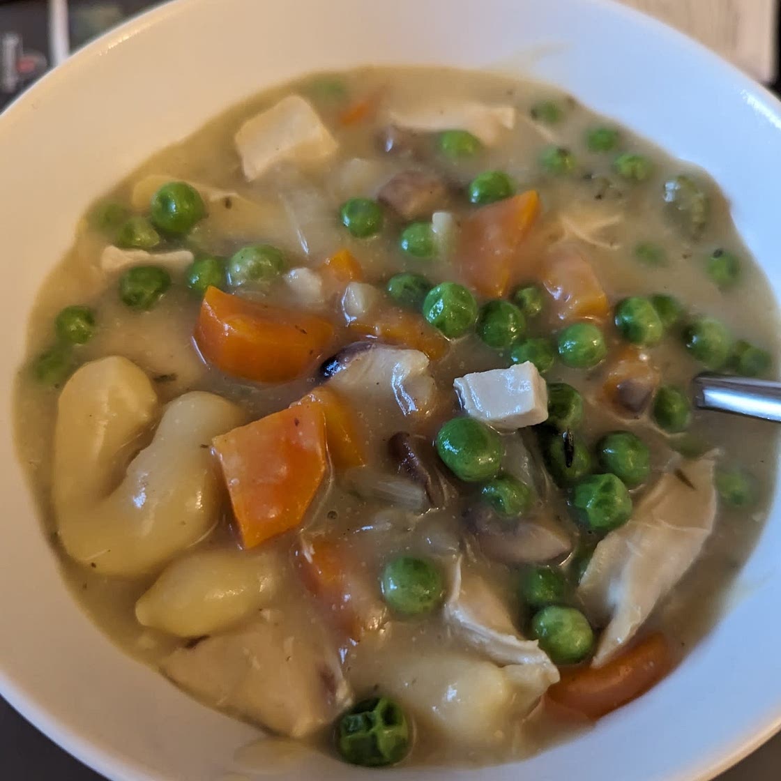 One Pot Gnocchi Chicken Pot Pie