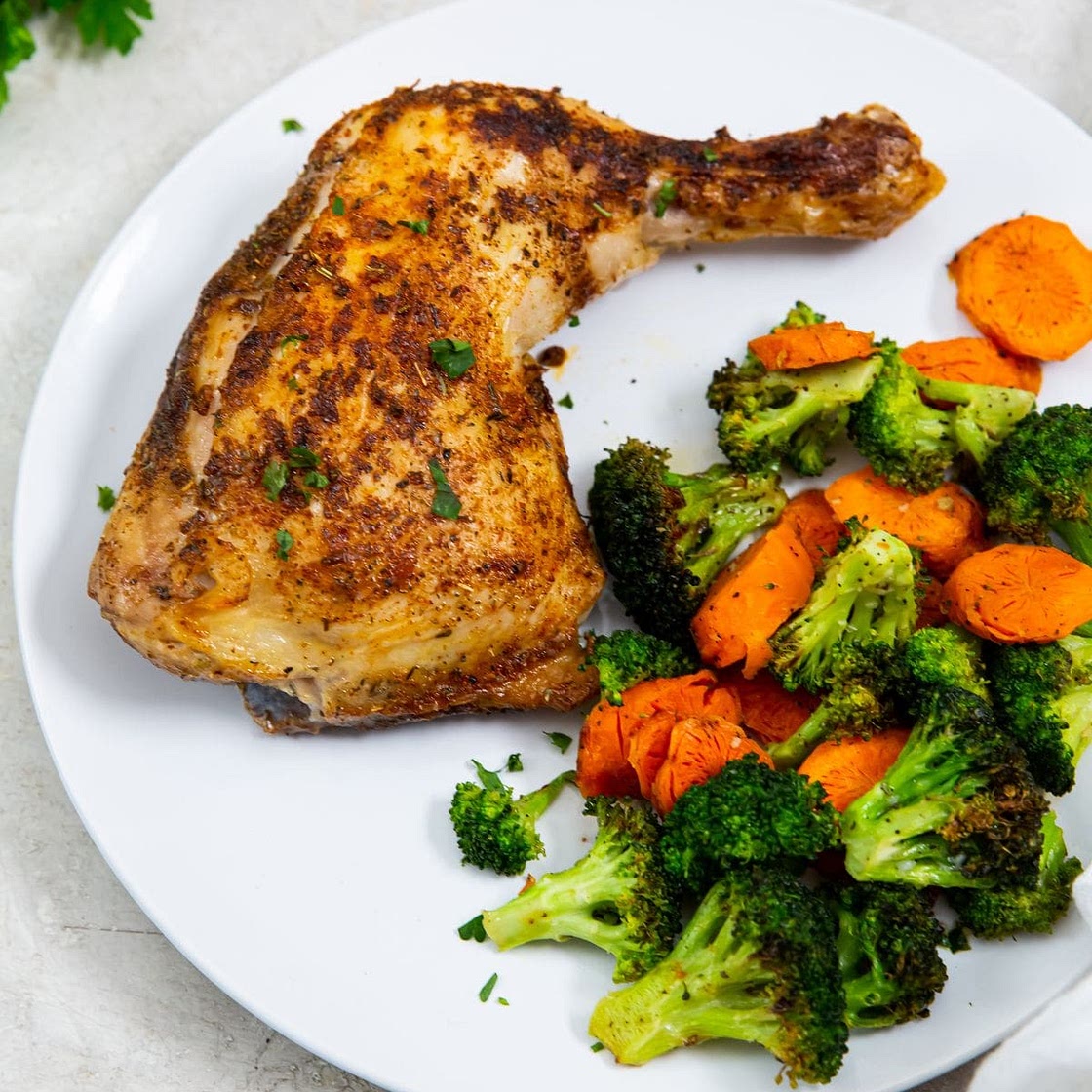 Air Fryer Chicken Leg Quarters