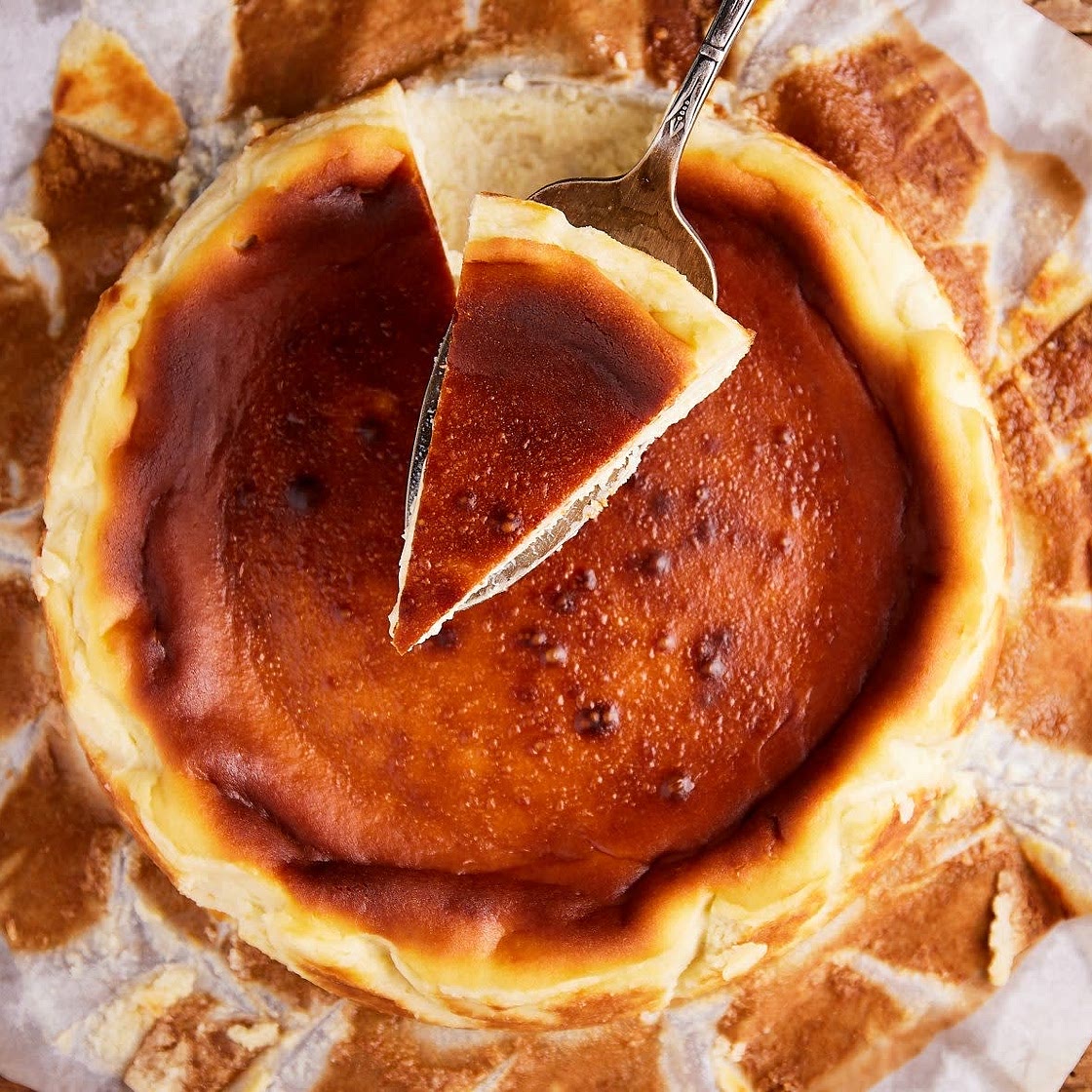 BASQUE-STYLE CHEESECAKE