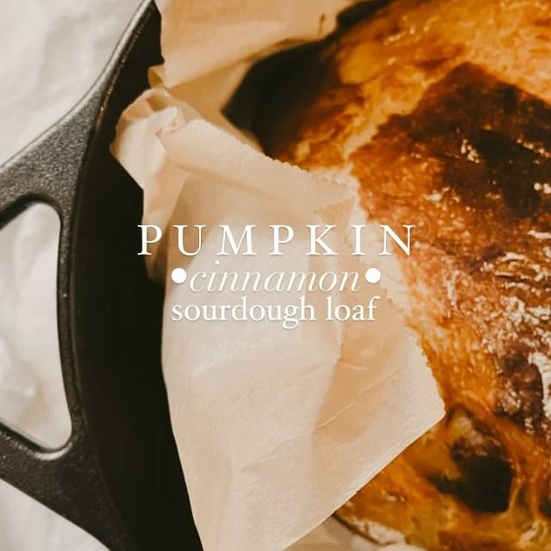 PUMPKIN CINNAMON SOURDOUGH🤎🍞