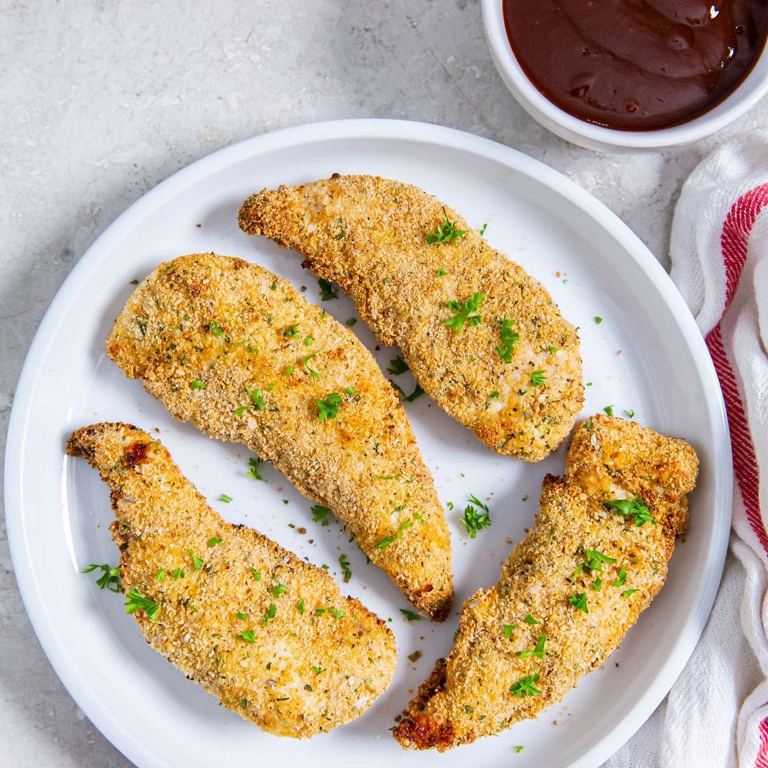 Air Fryer Breaded Chicken Tenders