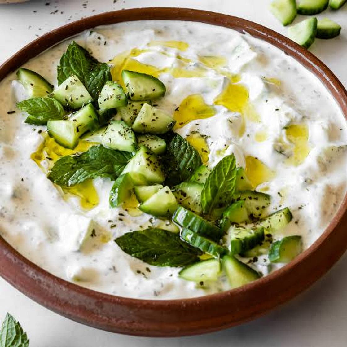 Yogurt salad