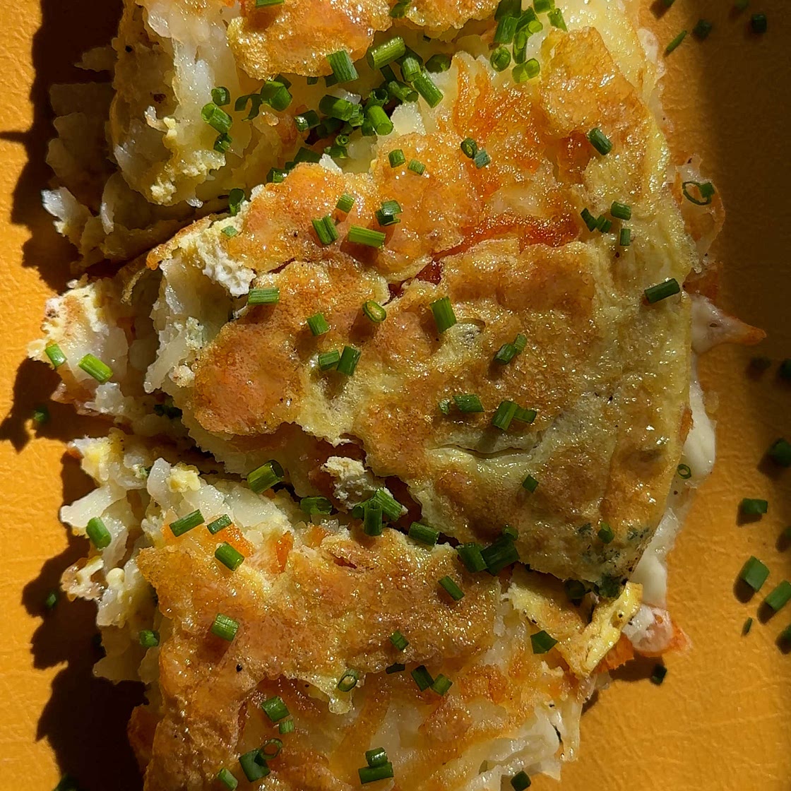Hash Brown Omelette 