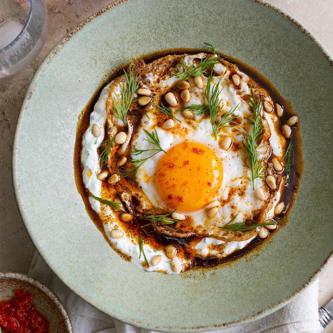 Lemon Herb Turkish Eggs