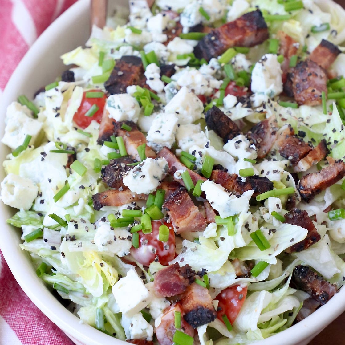 Chopped Blue Cheese Salad