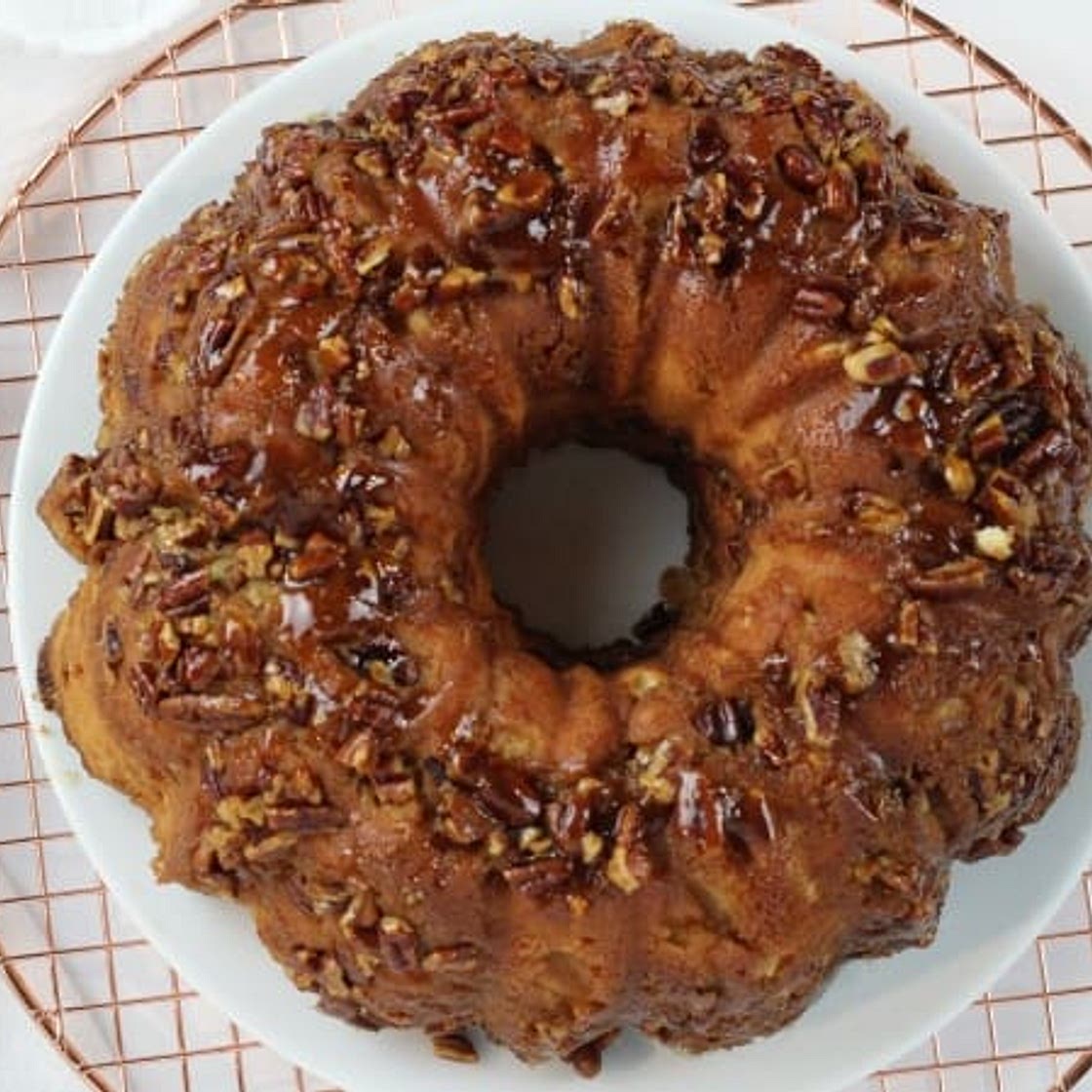 Pecan Upside Down Cake