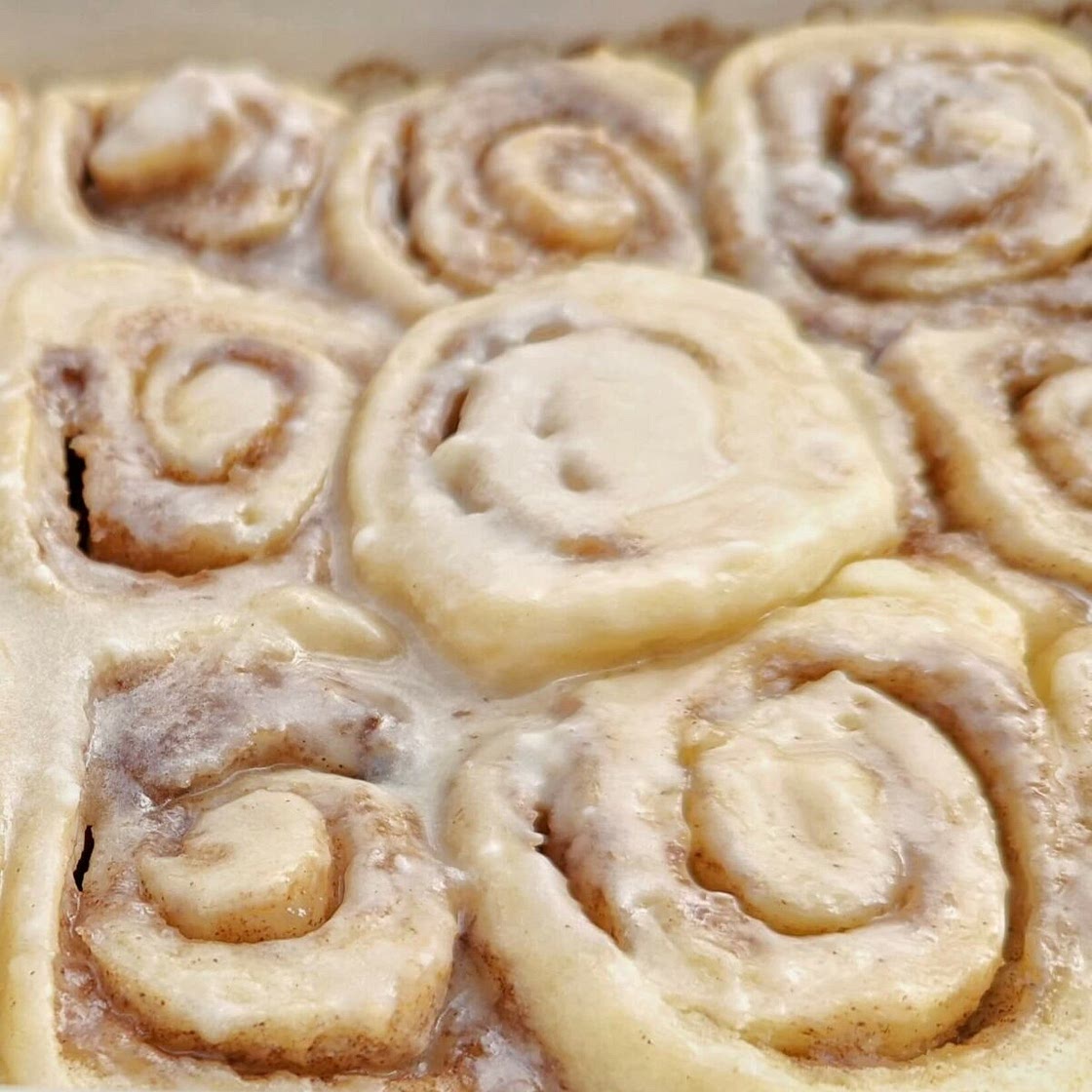 No Yeast Cinnamon Rolls