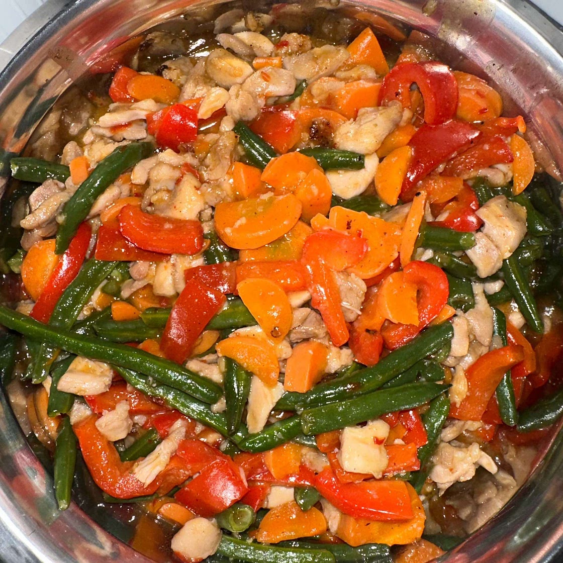 Chicken and Green Bean Stir Fry