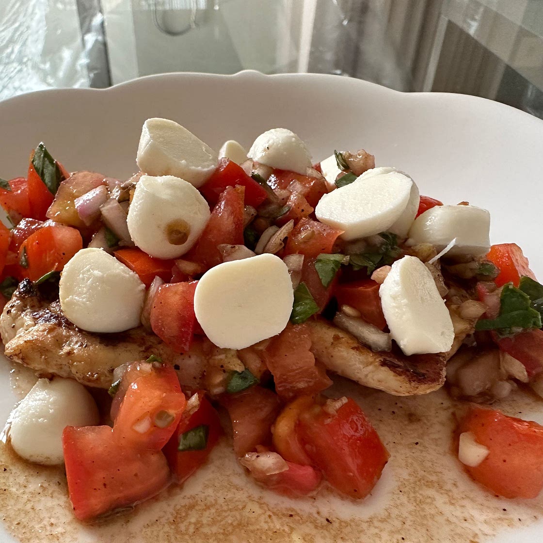 Grilled Bruschetta Chicken