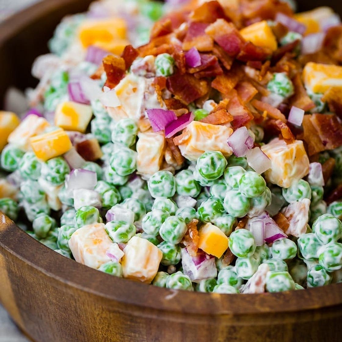 Southern English Pea Salad