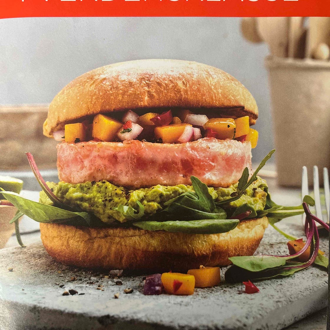 Mango-Avocado-Lachsburger 