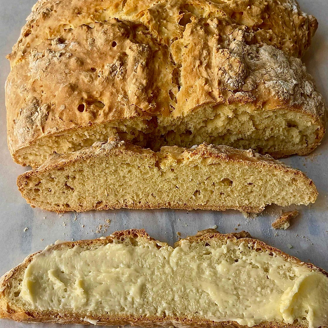 Irish White Soda Bread 
