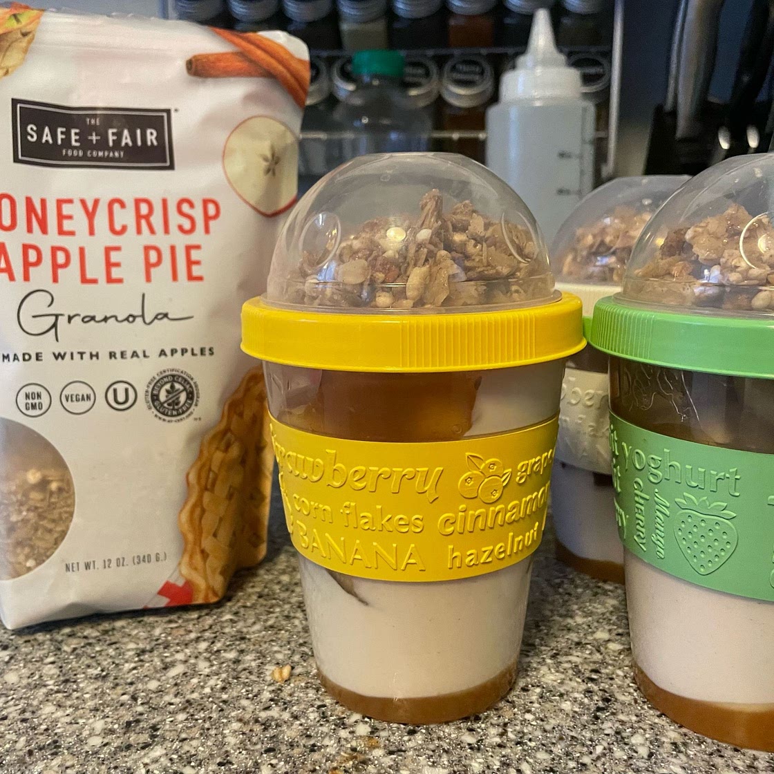 Apple Pie Yogurt Parfait