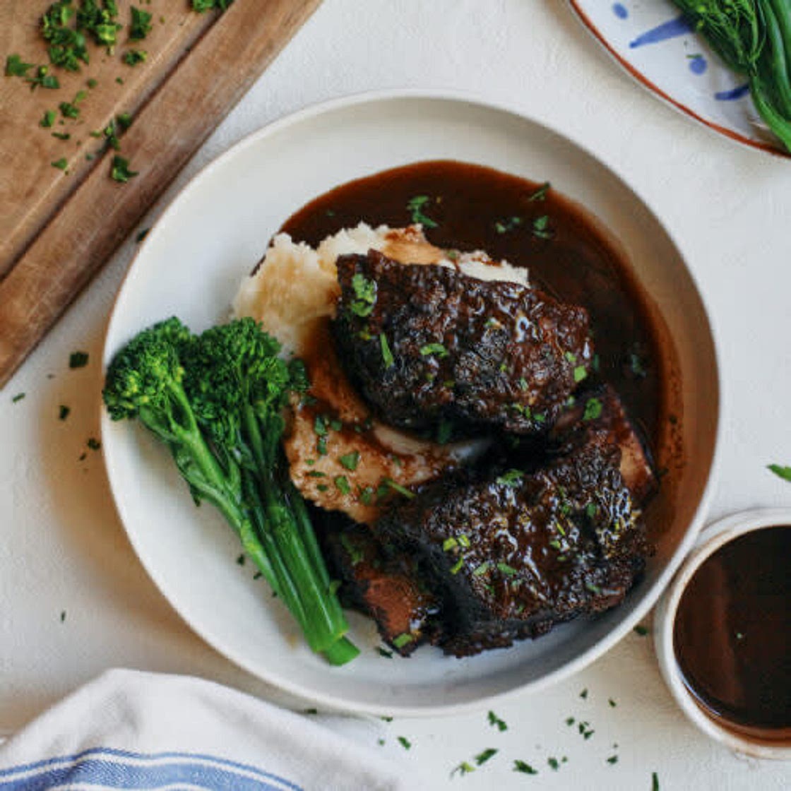 Red Wine Braised Short Ribs