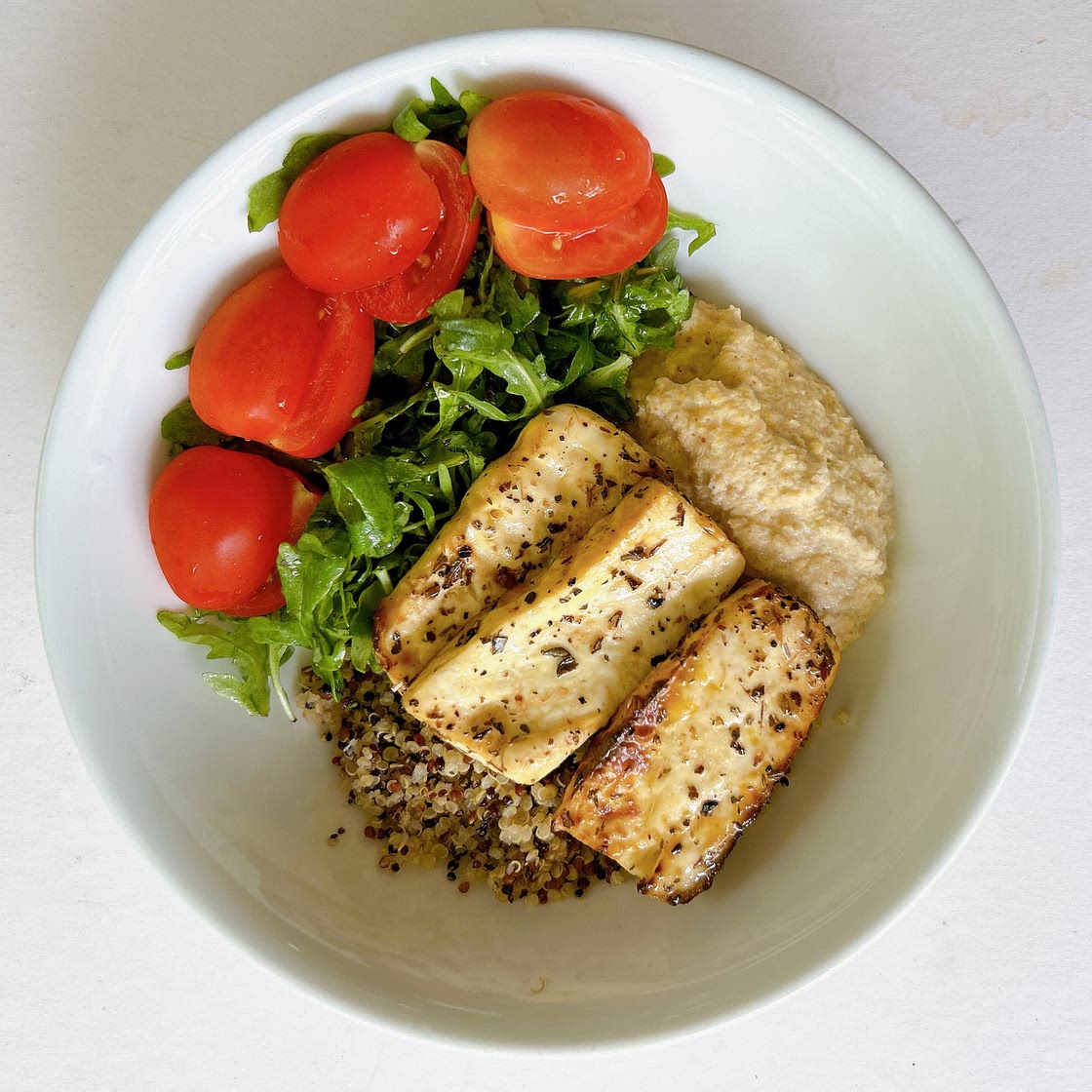 HERBY LEMON TOFU