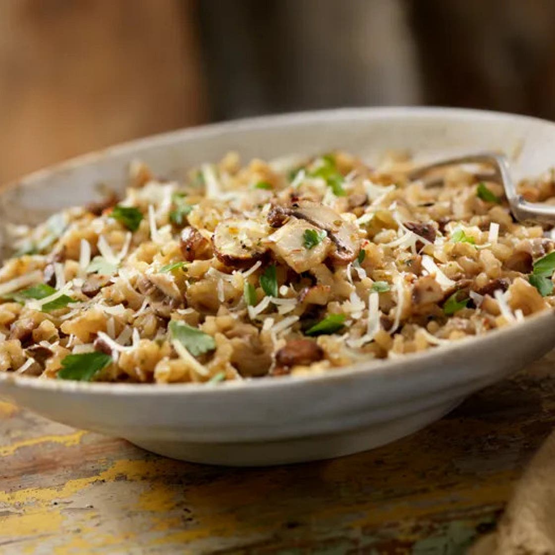 Risotto aux champignons