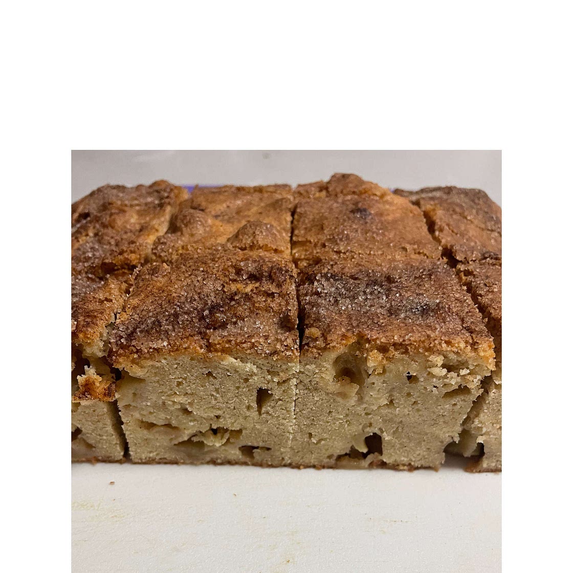 Apple & Cinnamon Blondie