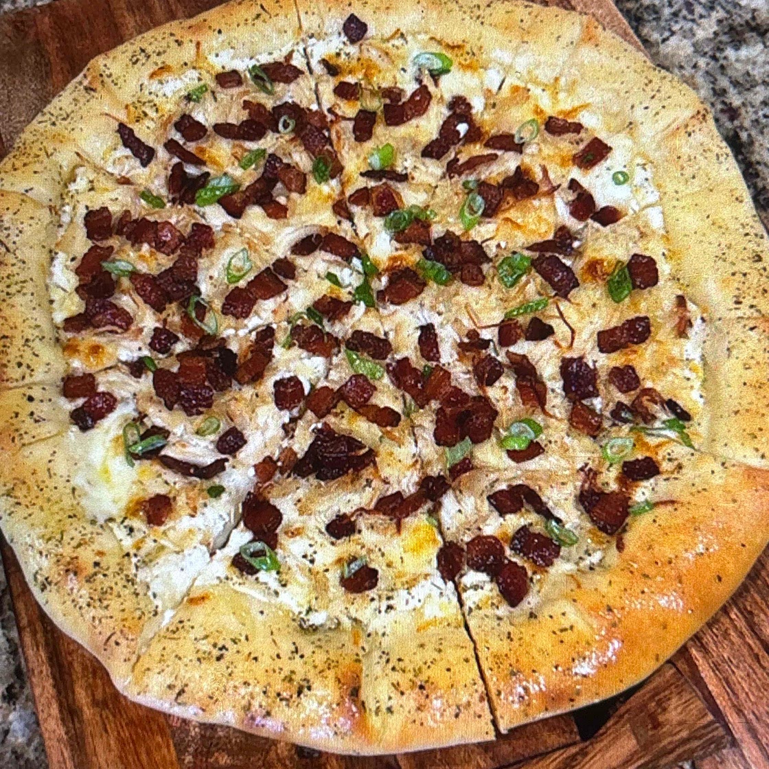 Stuffed crust cbr pizza
