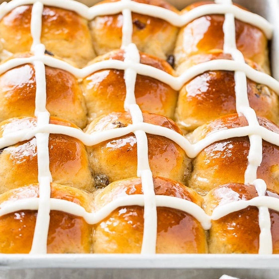 The Softest Hot Cross Buns