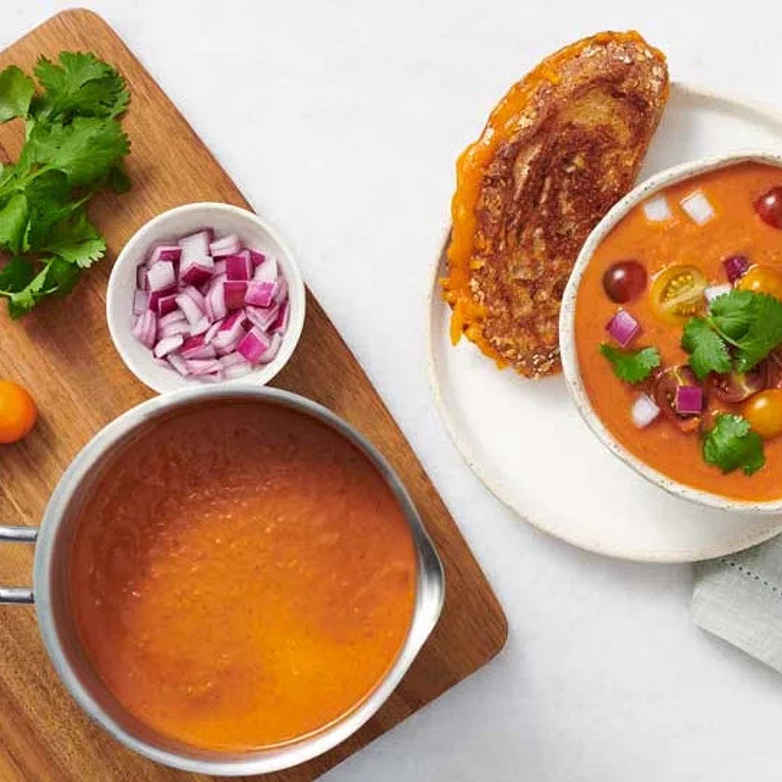 Creamy Mexican-Inspired Tomato Soup