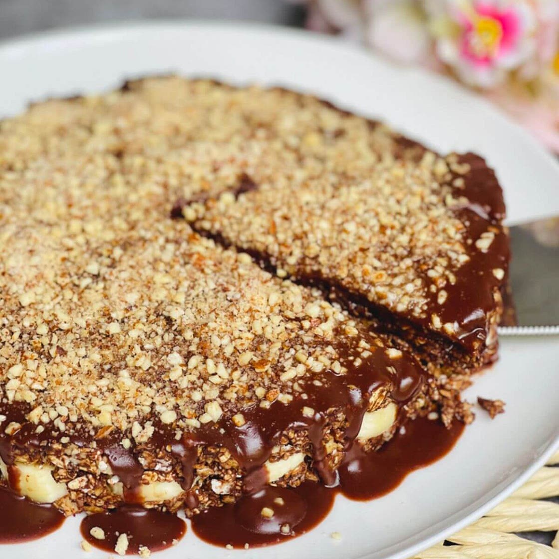 No-Bake Banana Cake