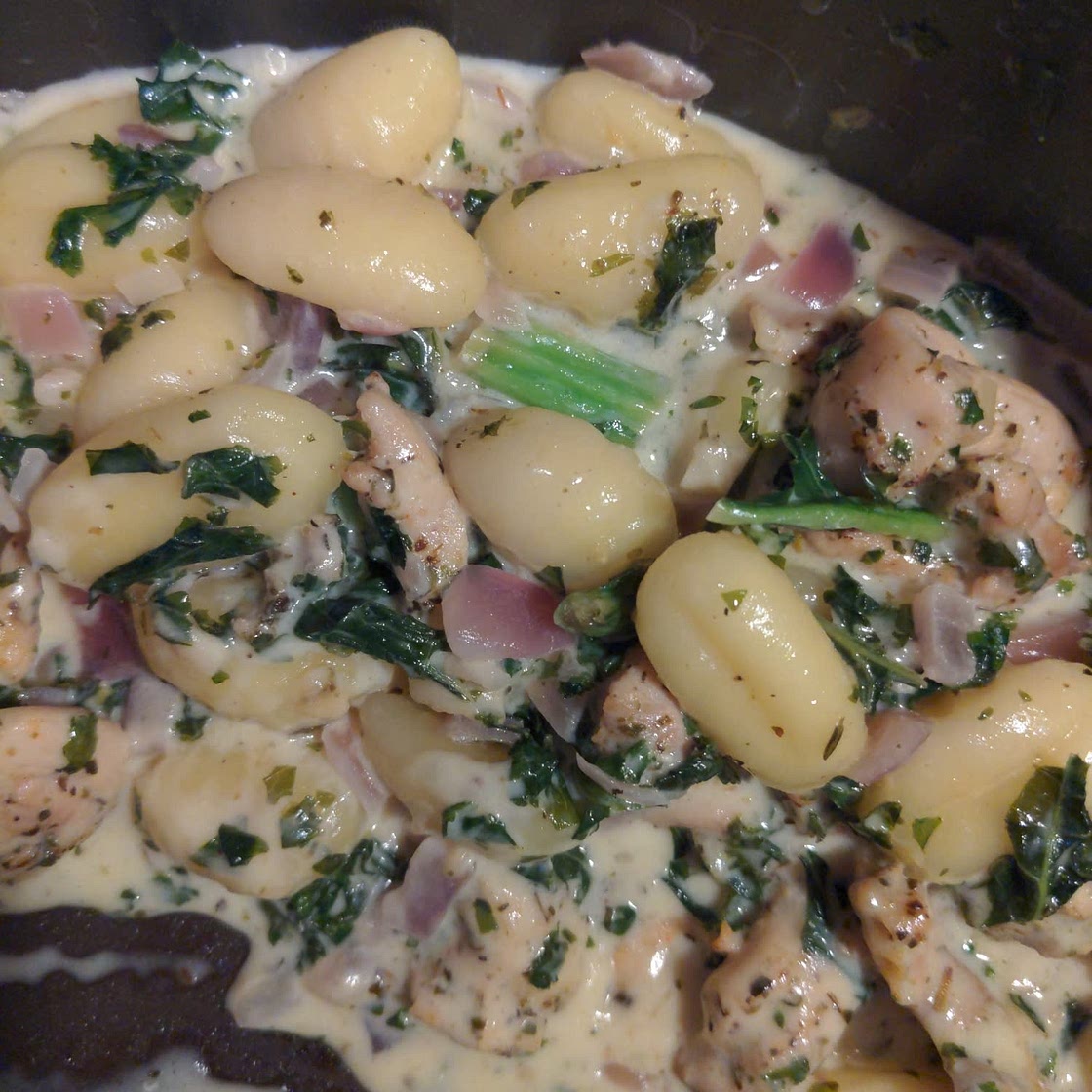 Creamy Chicken and Gnocchi