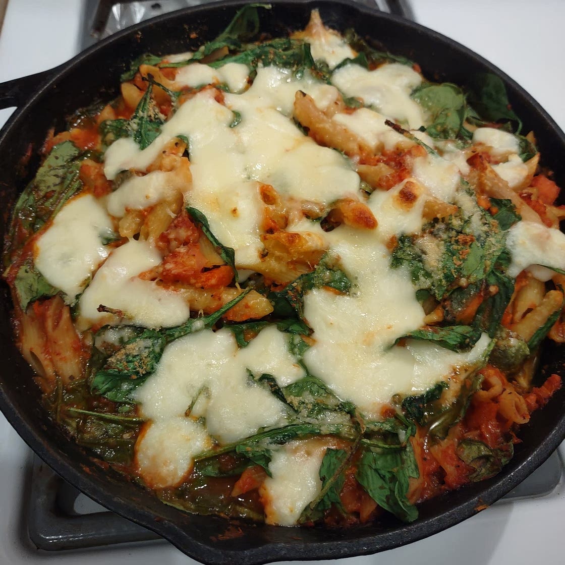 Spinach Pasta Bake
