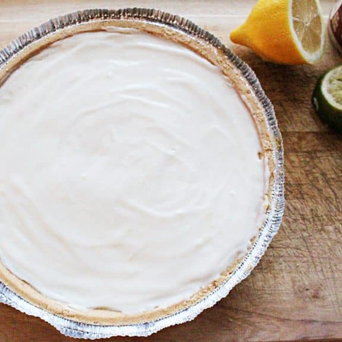 Lemon Lime No Bake Cheesecake