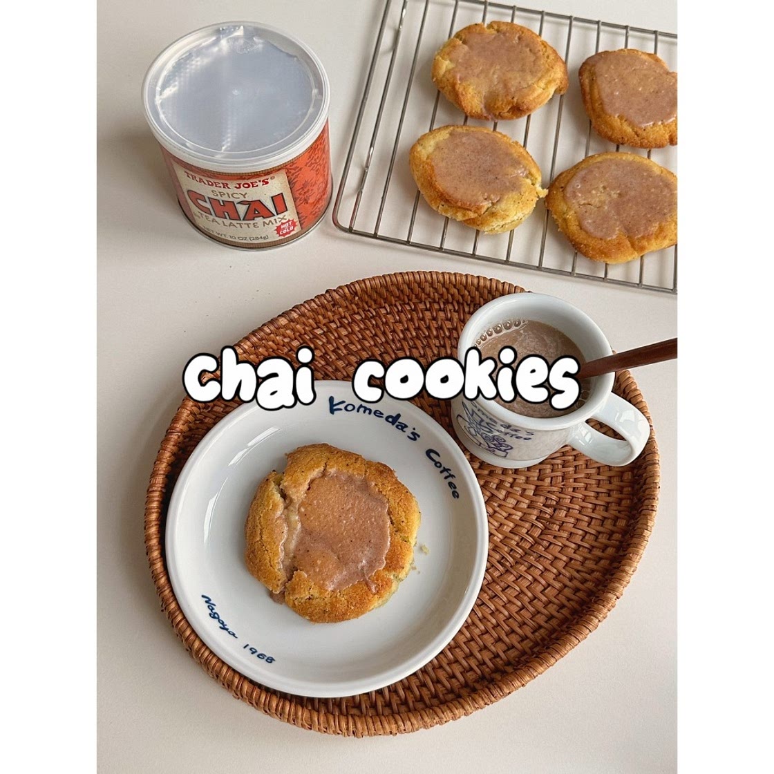 Chai cookies