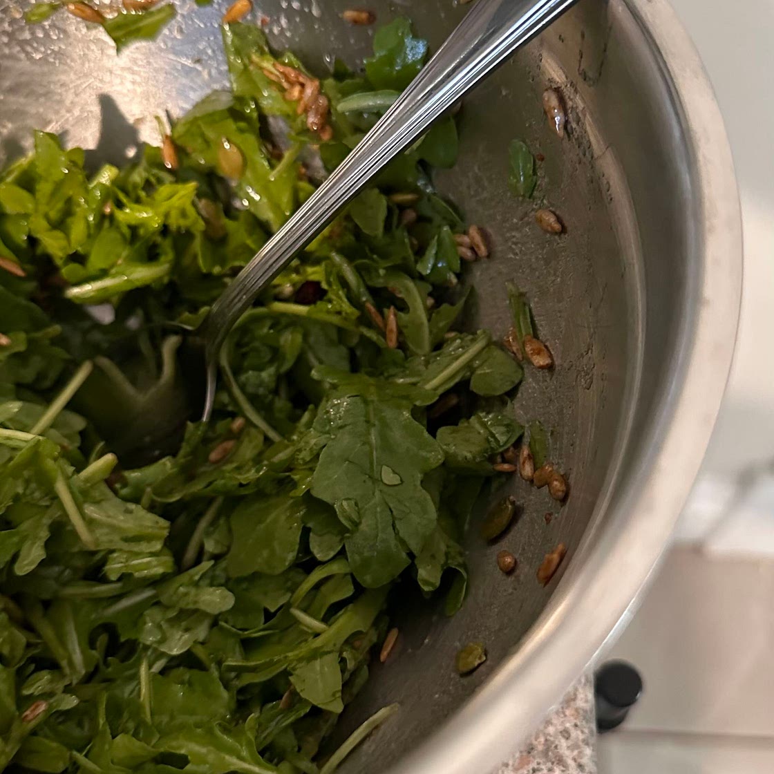 Easy jam vinaigrette