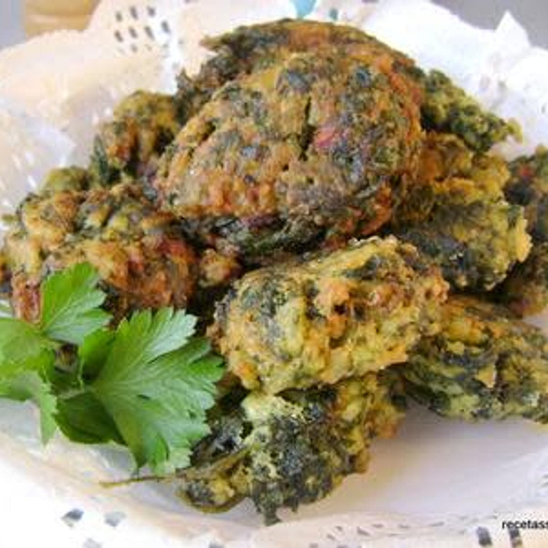 Boñuelos de Espinaca