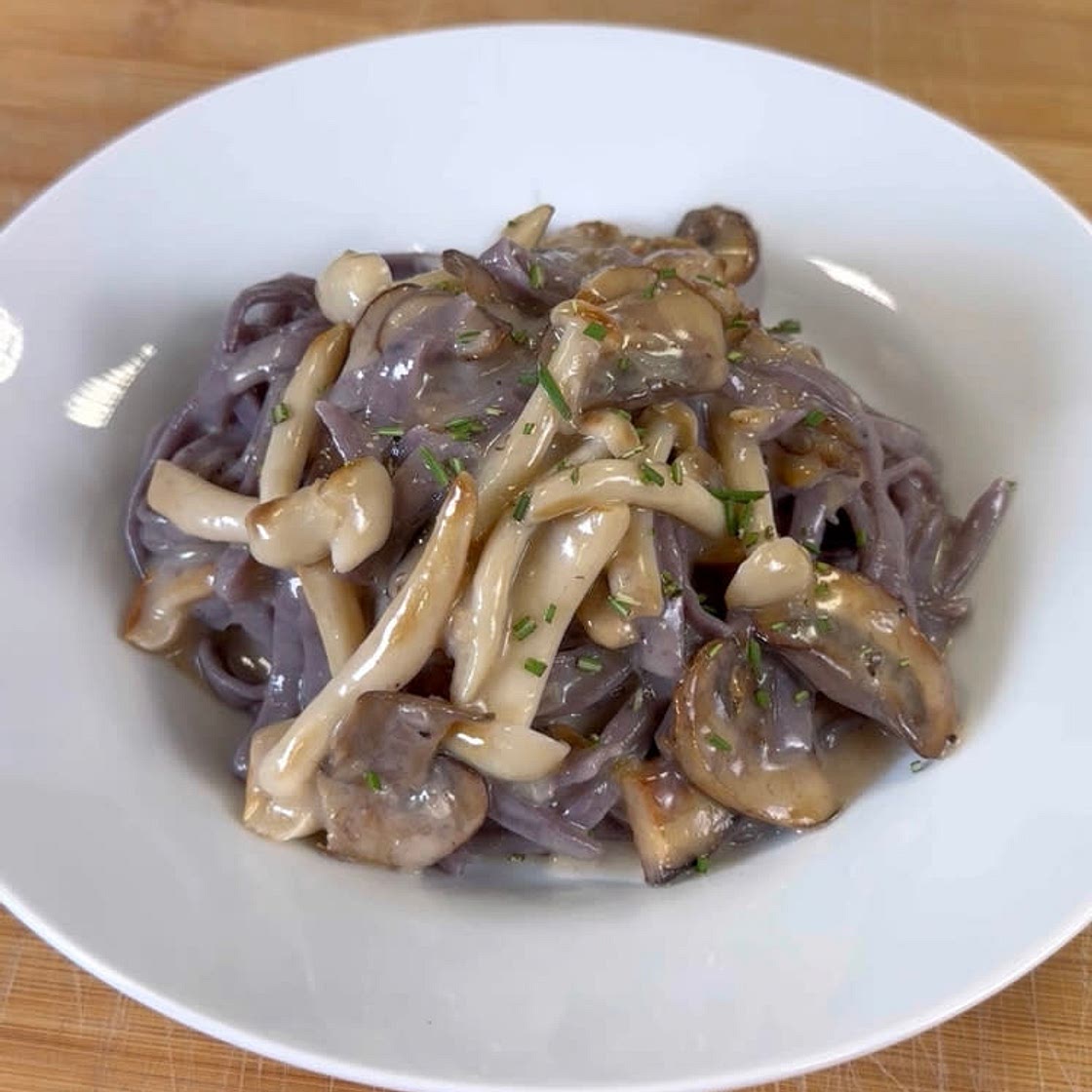 BLUEBERRY FRESH PASTA