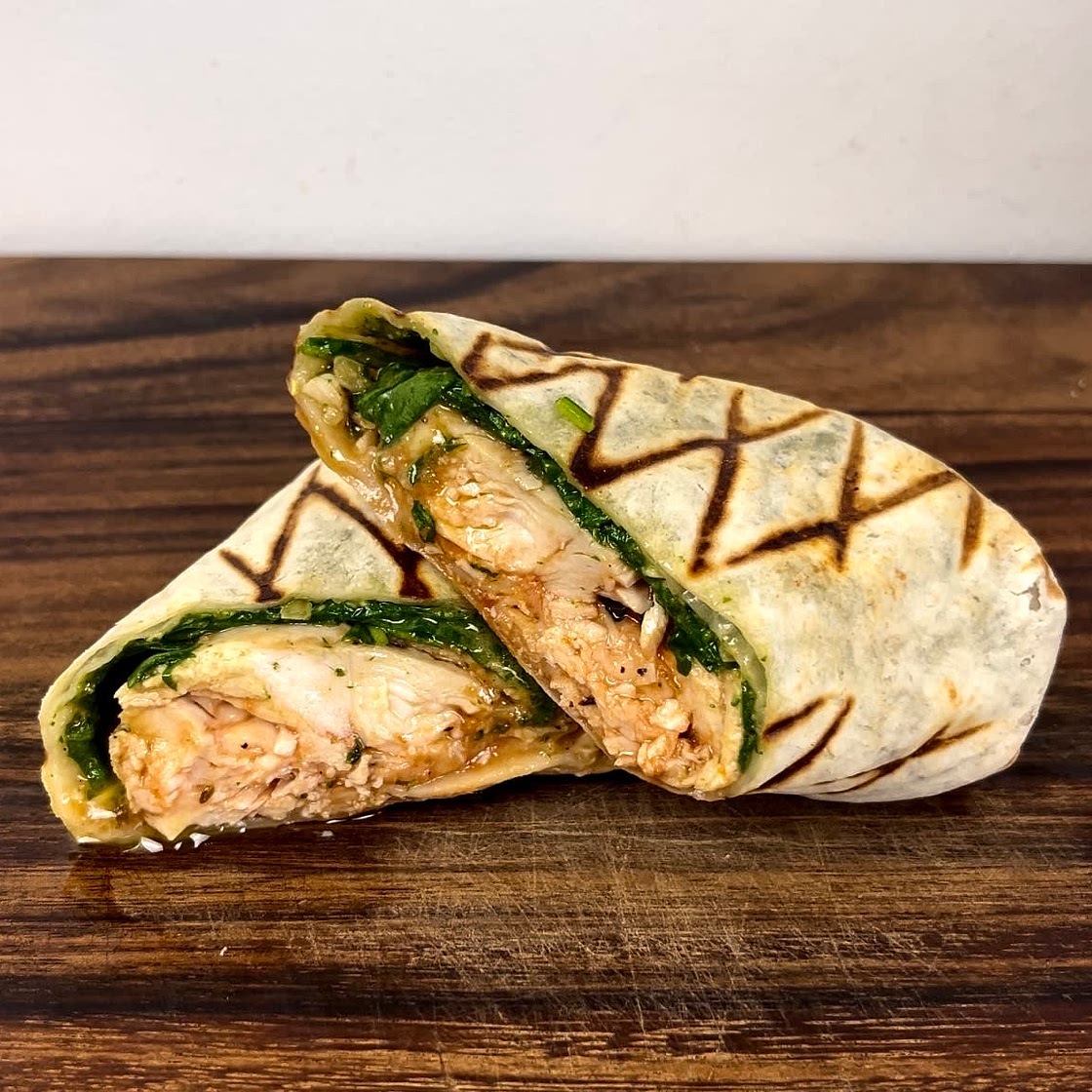 Mozzarella chicken wrap