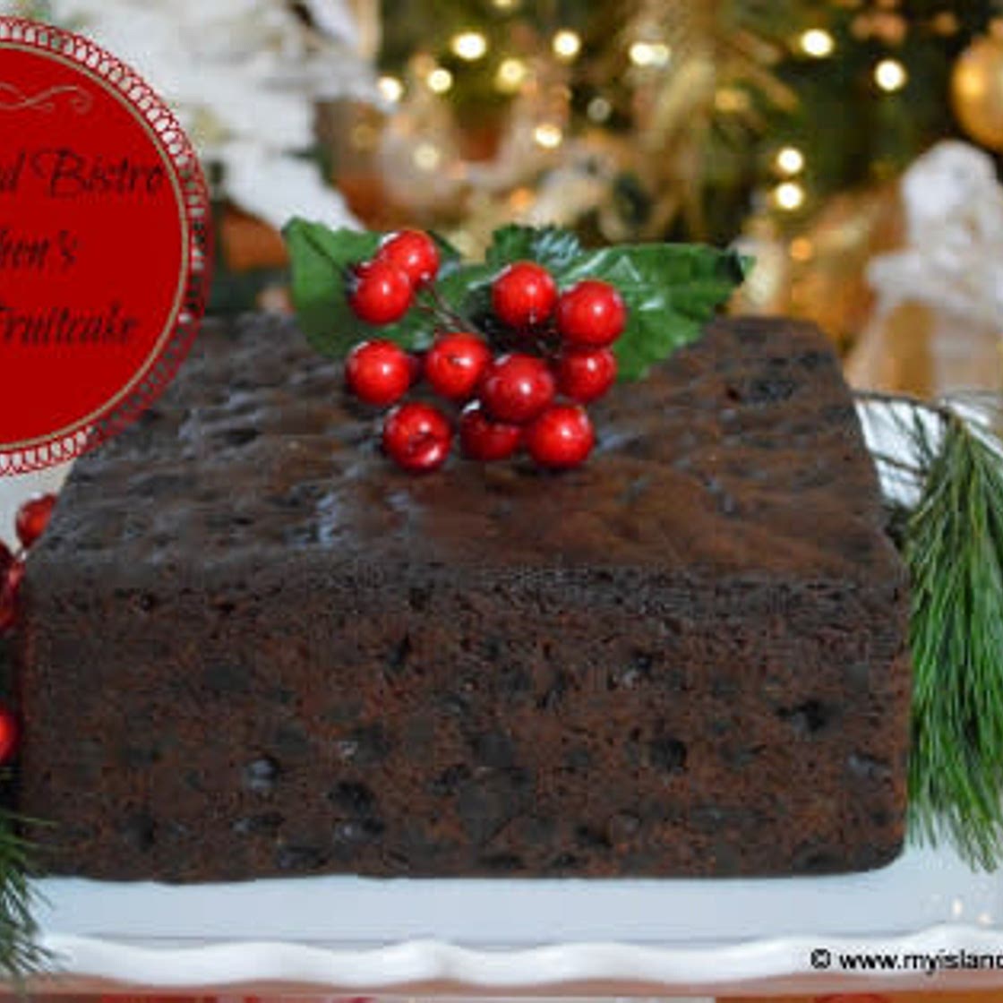Dark Fruitcake