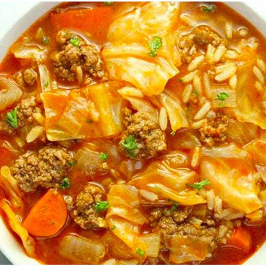 Kohlrouladensuppe