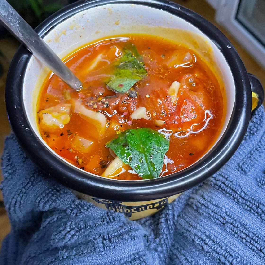 Early autumn minestrone (Minestrone d'inizio autunno)