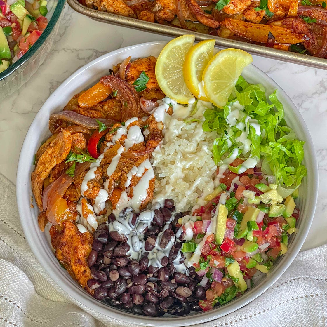 Chicken Fajita Bowl 