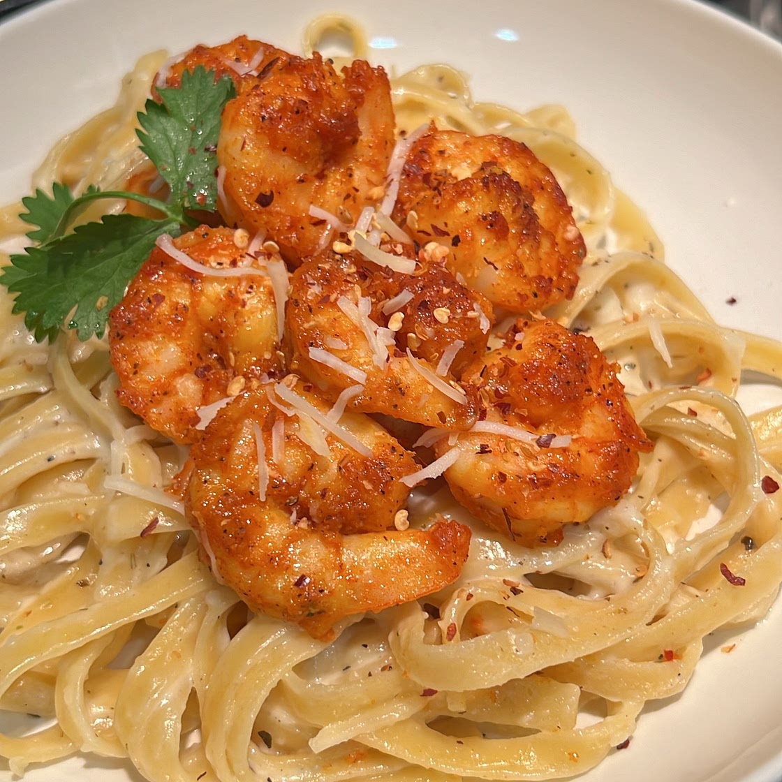 Shrimp Fettucine Alfredo