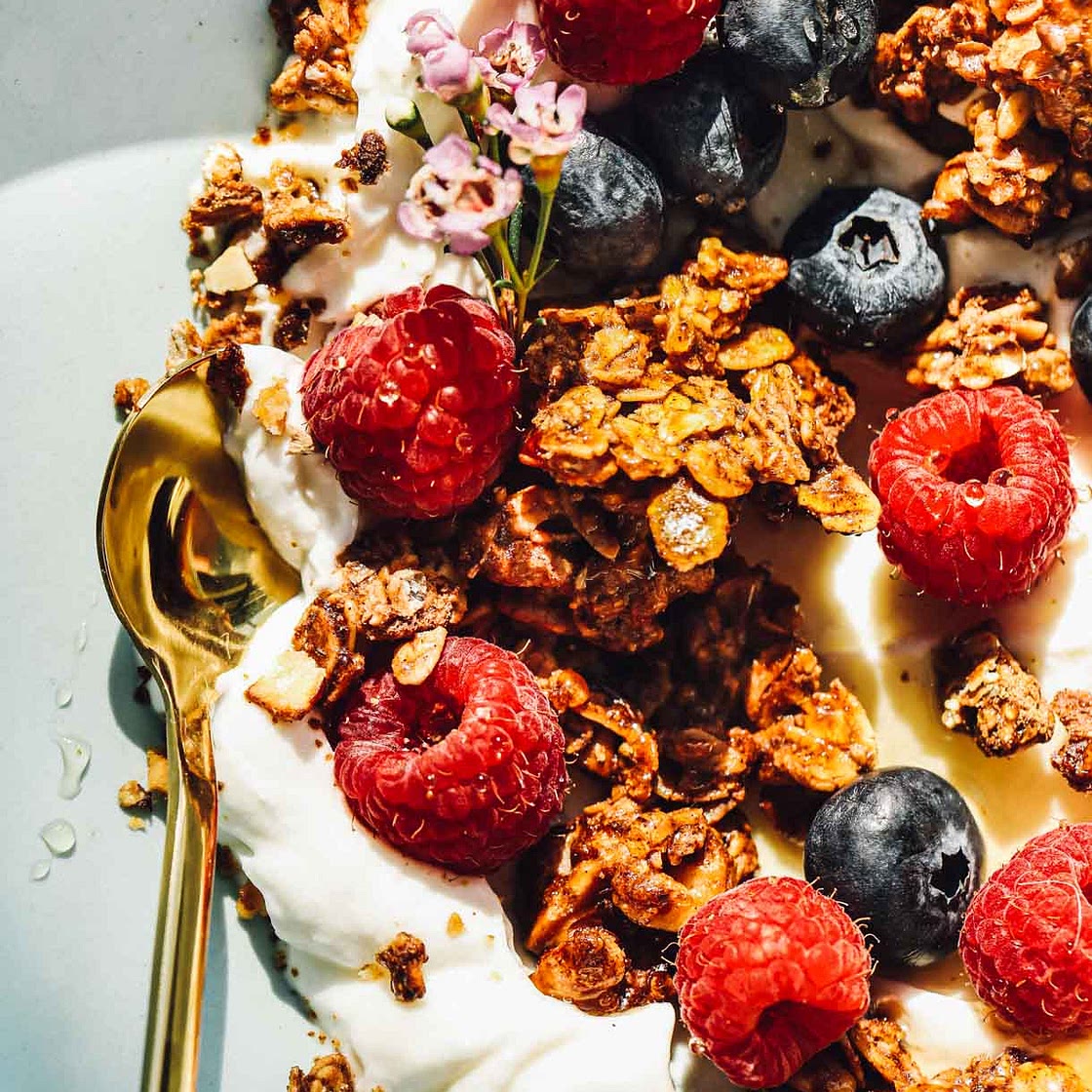 Big Cluster Sourdough Discard Granola