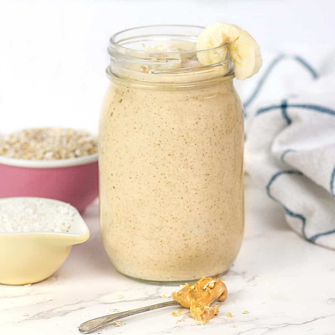 Chia Banana Boost Tropical Smoothie