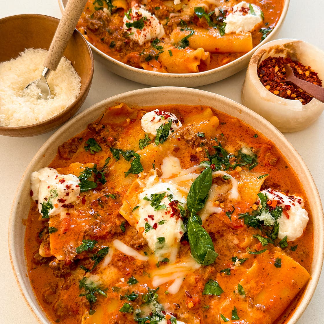 Lasagna Soup