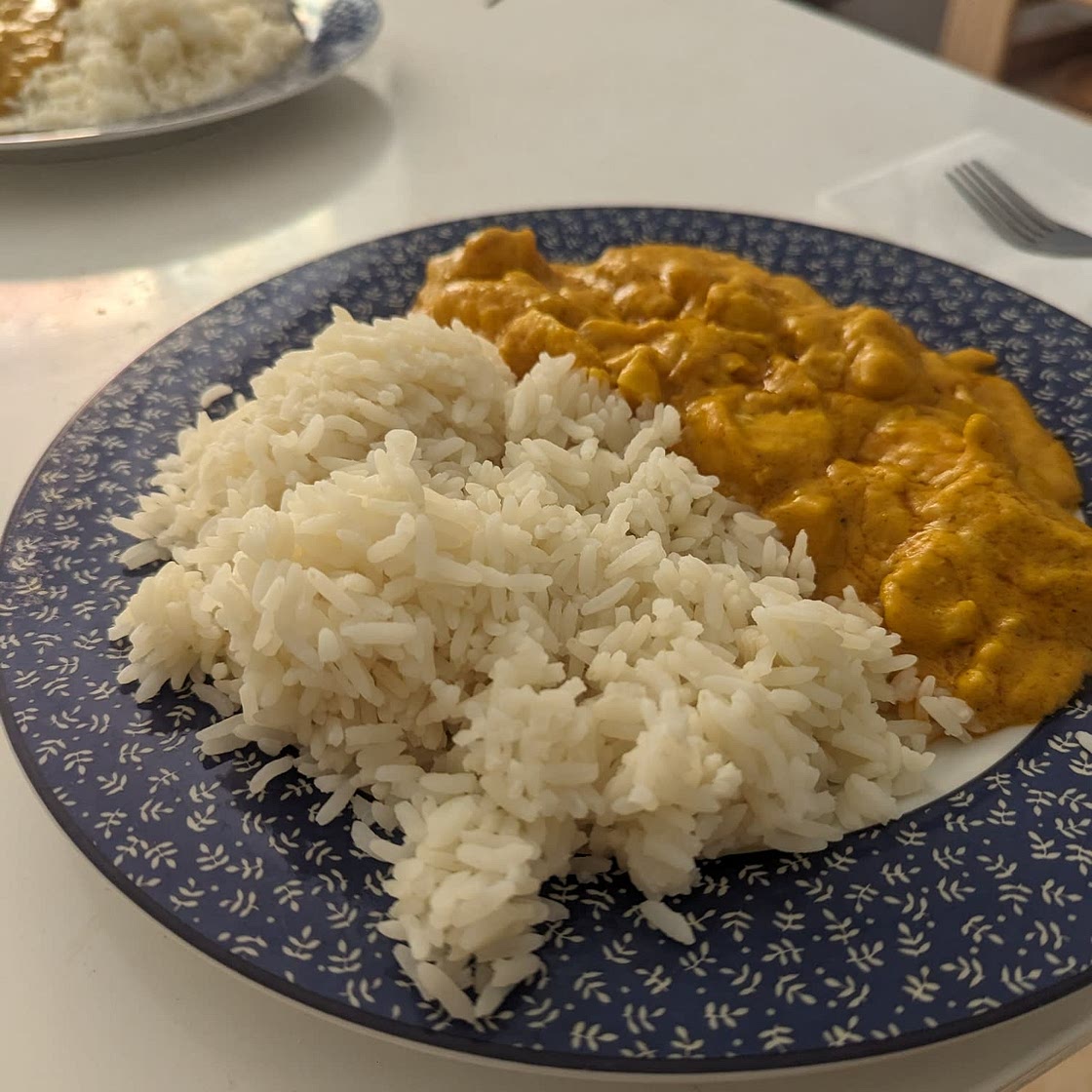 Arroz con pollo al curry 🍛