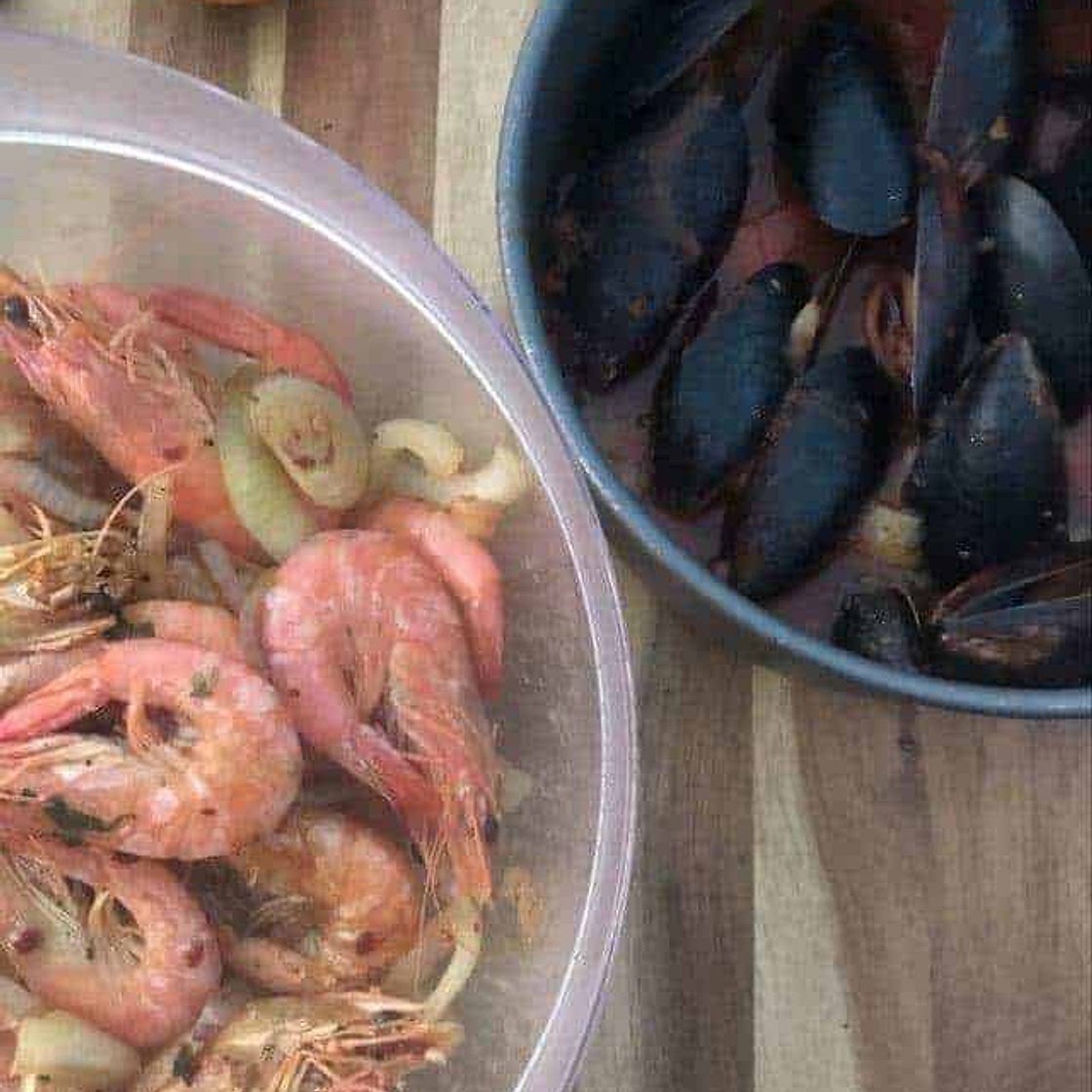 Seafood feast