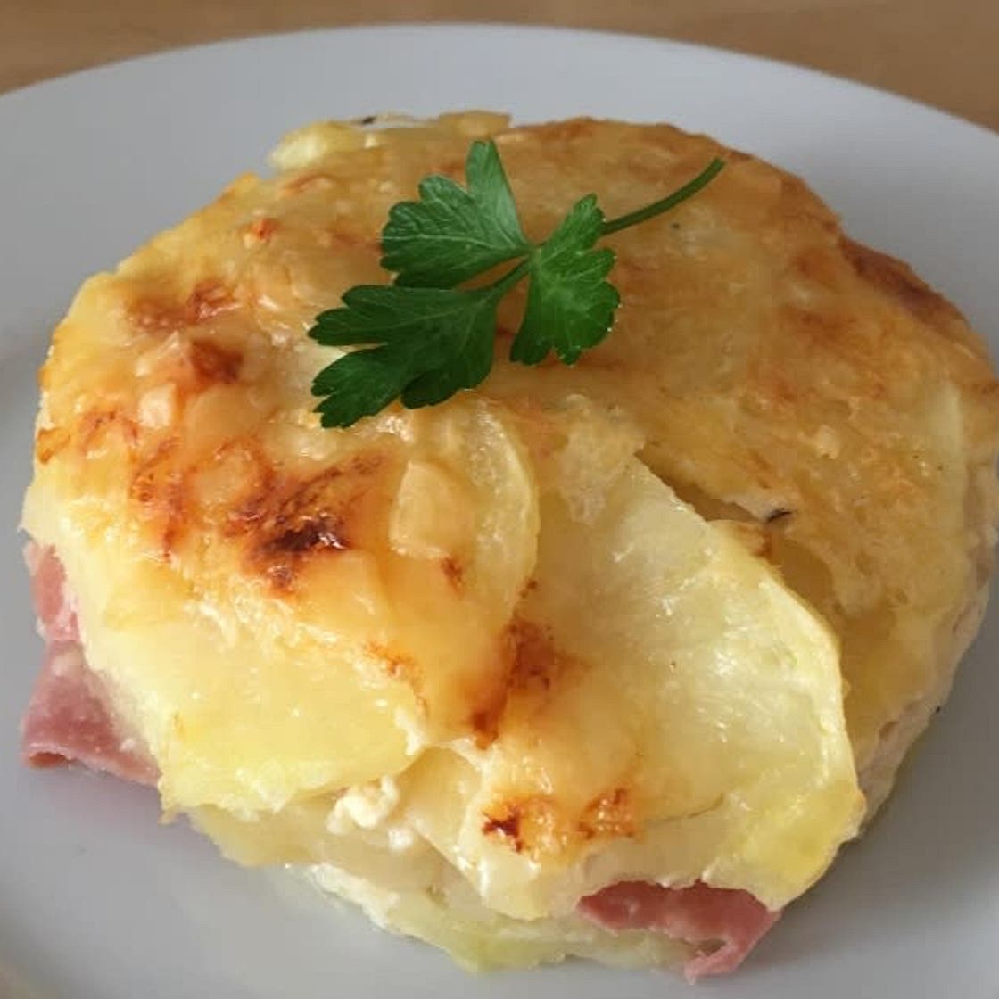 Pastel de patata del campo