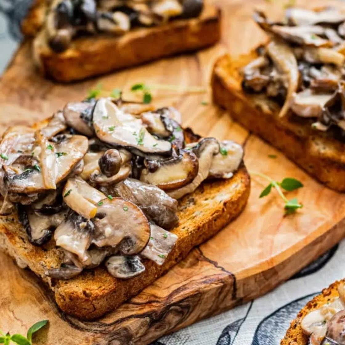 Tostada de setas
